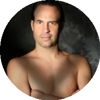 Eric John model profile page