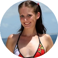 Hailey Young model profile page