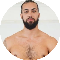 James Angel model profile page