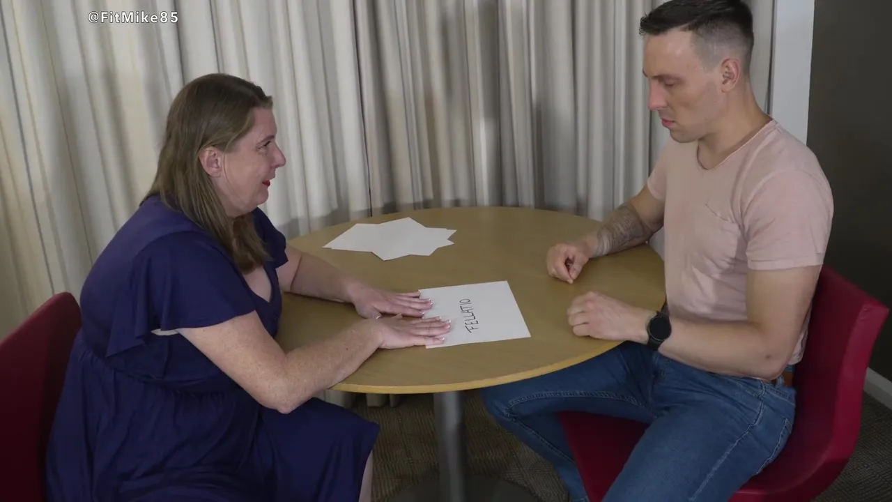 Enlgish Lesson Finished With Creampie