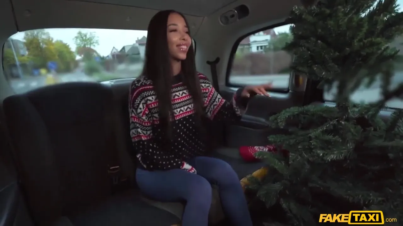Cute Brazilian Gives Xmas Tip Lia Lin