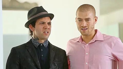 Stepbrothers DP fuck their Step dads new dumb MILF stepmom