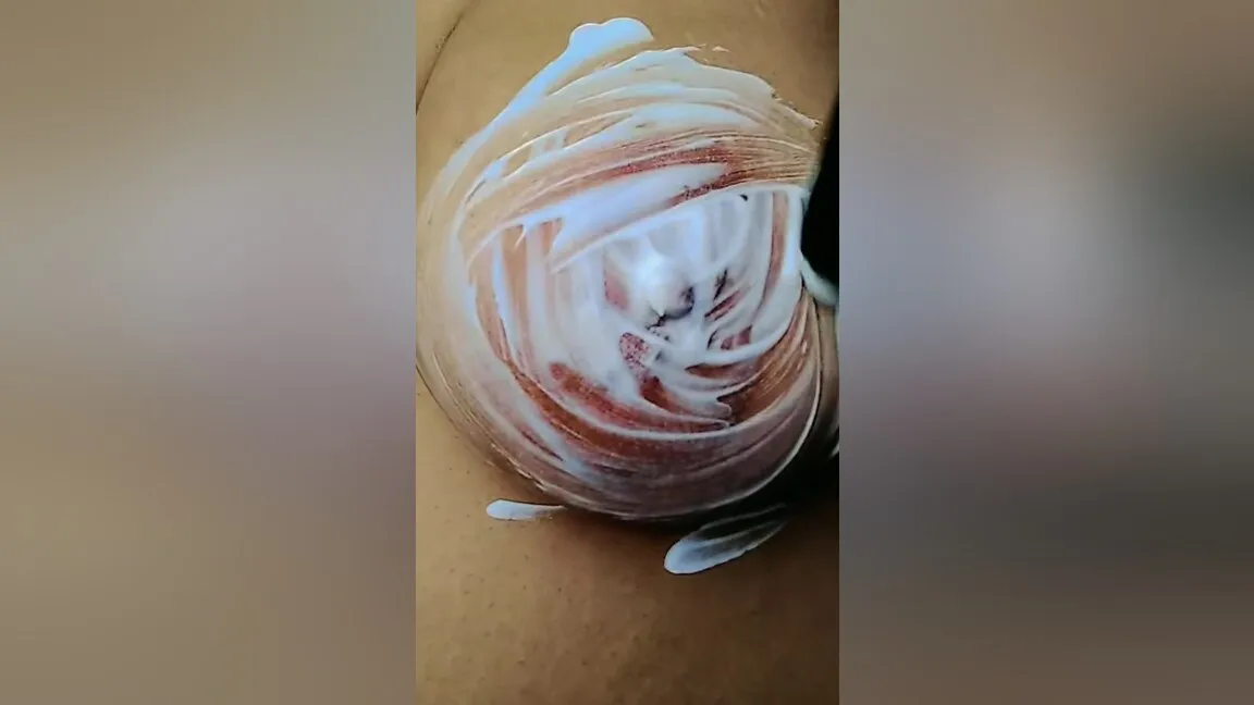 Hindi Sex - Creamy Tits Massage