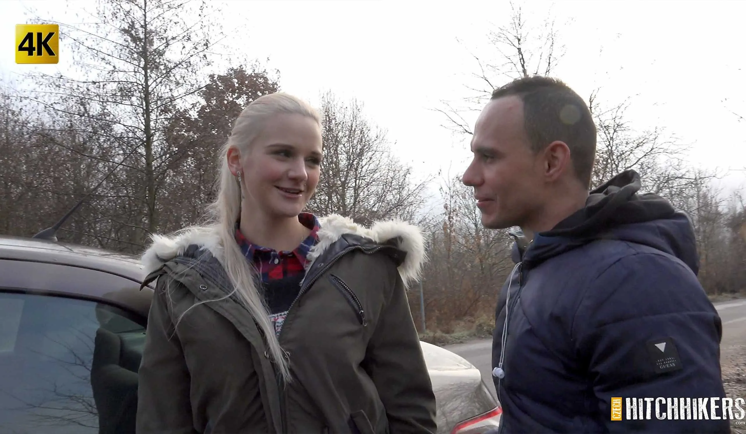 George Lee & Katy Sky in A Lot Of Cum For Blonde Hitchhiker - Porncz