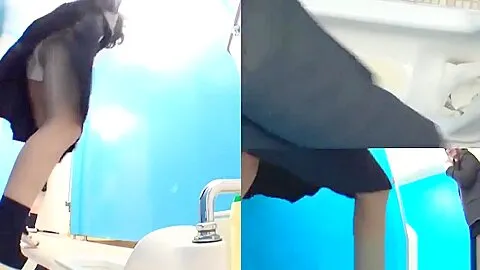 Japanese teens 18+ gush pee