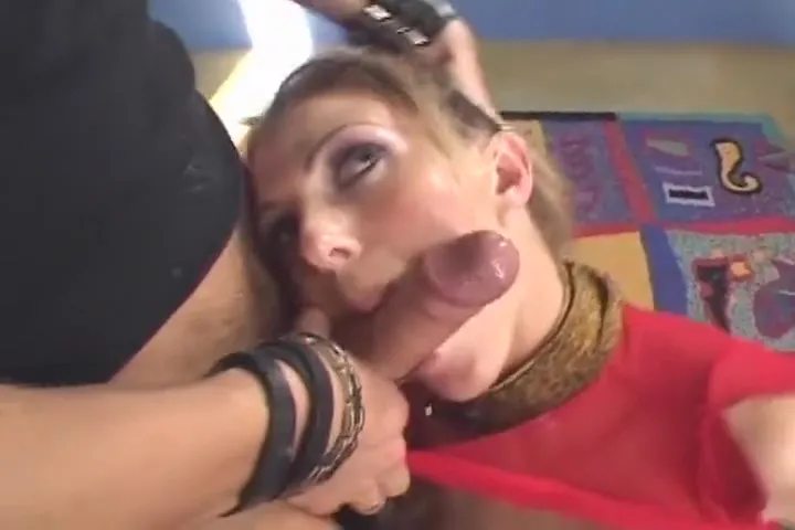 Cock-hungry Blonde Whore Loves Dick Deep In Her Ass