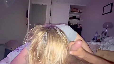 Giving Blow Job To A Huge Dick