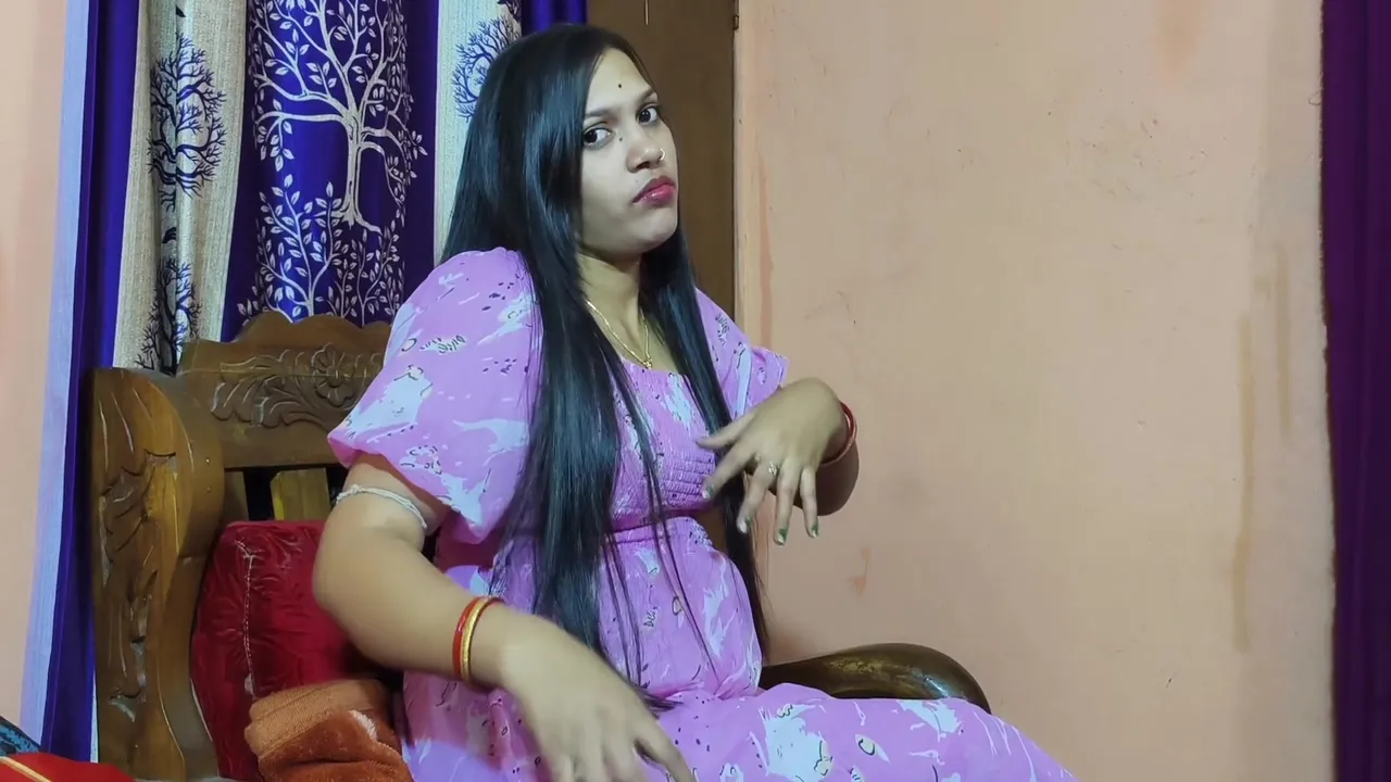Hot Indian Desi Ex-girlfriend Come To My House And Showing Her Big Boobs And Pussy ( Hindi Audio)