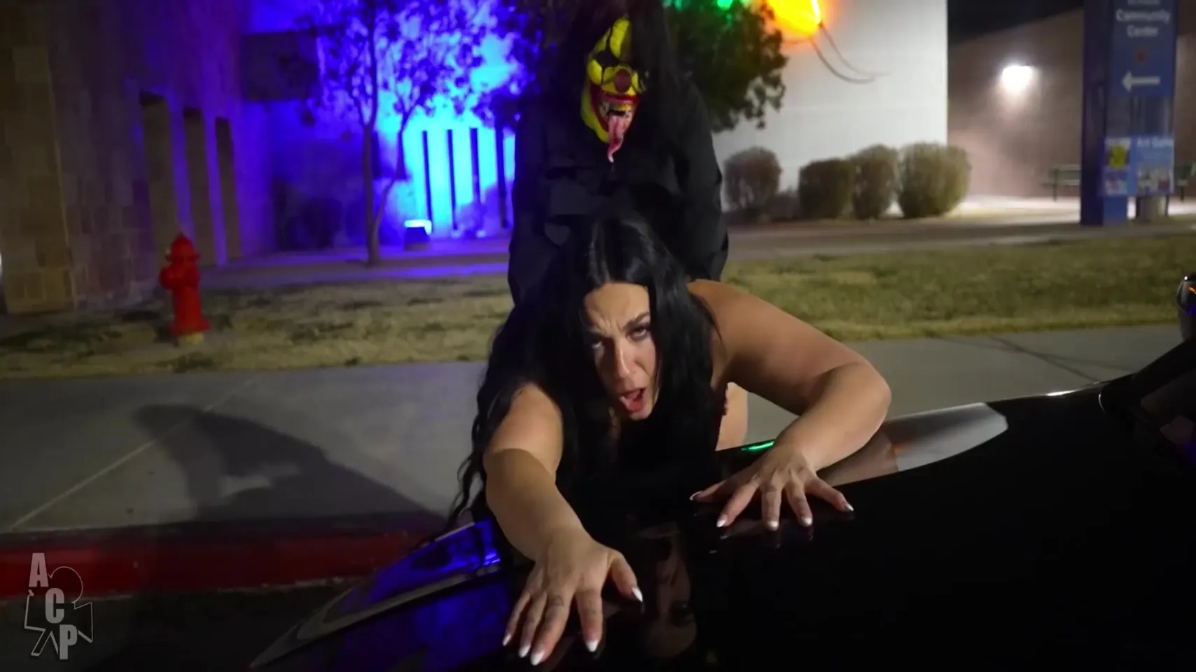 Picked Up After She Won Her 3rd Avn Award In Las Vegas And Surprised Her With A Night On The Town 5 Min - Alex Blair And Gibby The Clown