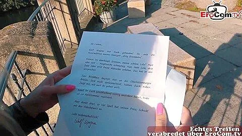 German Blonde Street Hooker Pick Up From Pornfighter - Teaser Video