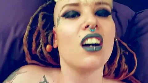 POV Punk teen 18+ Amputee Squirting Spitroast and Cumshot EXTENDED CUT