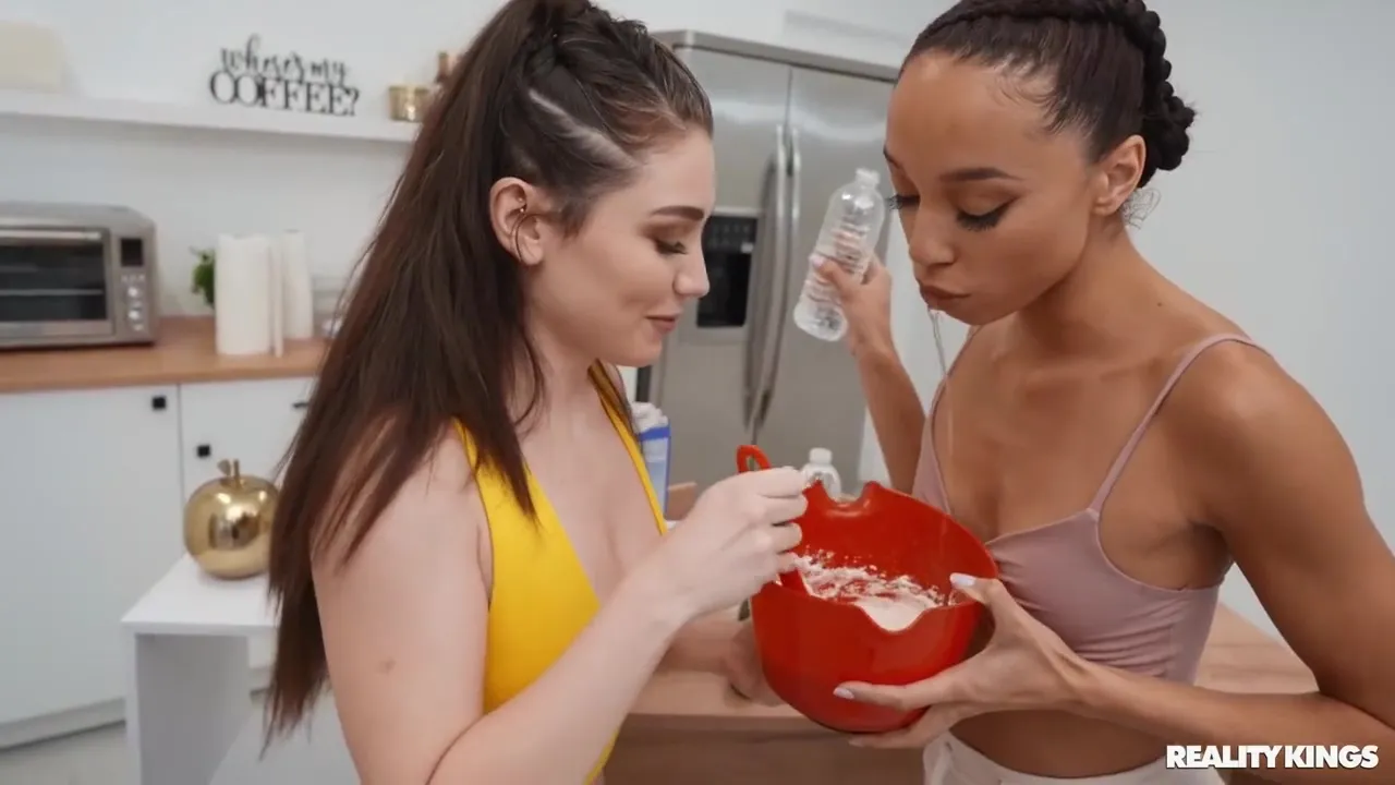 Lewd Lesbian Teens 18+ Interracial Incredible Adult Clip