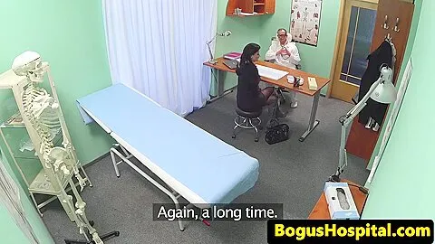 Hospital milf fucked by doctor on