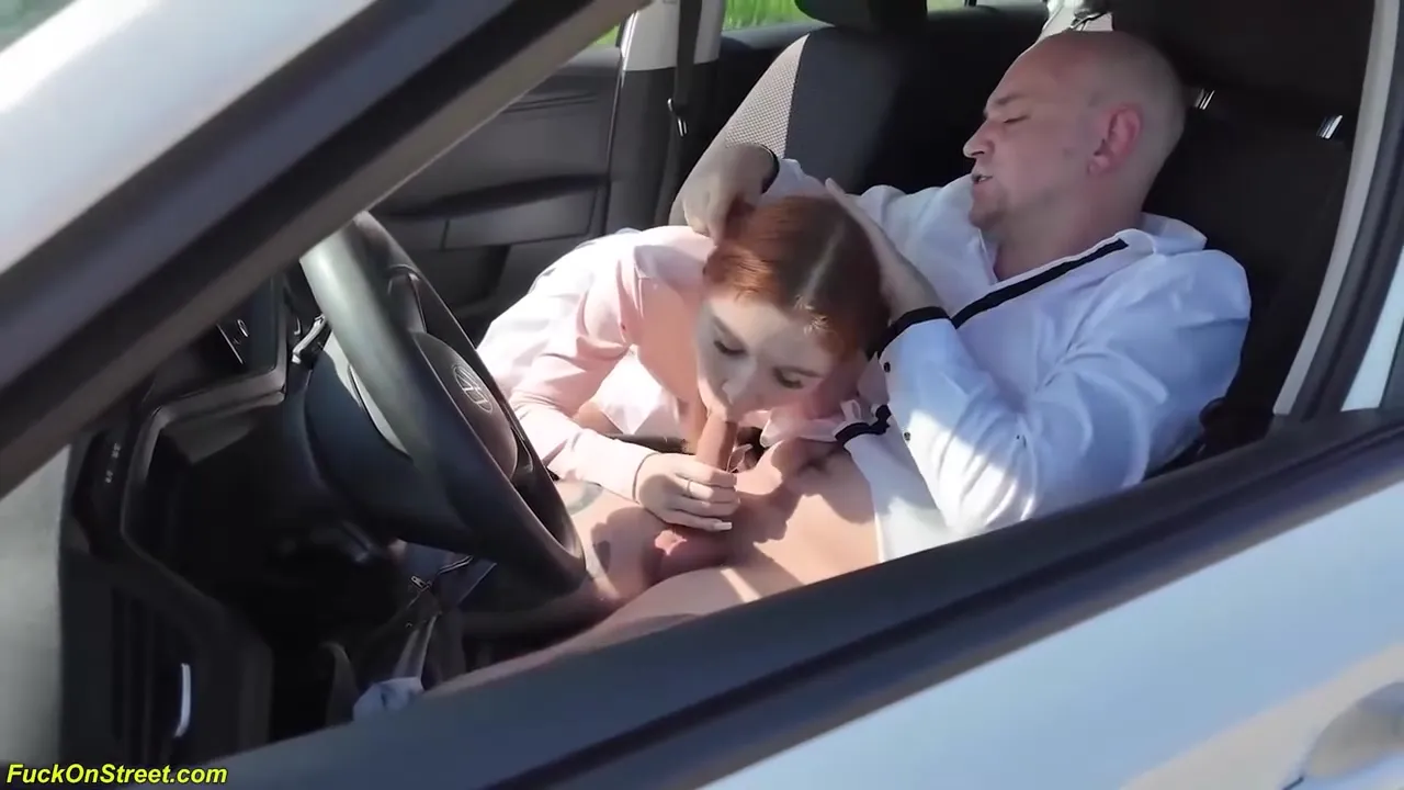 Playful Cutie At Dick Sucking Dirt