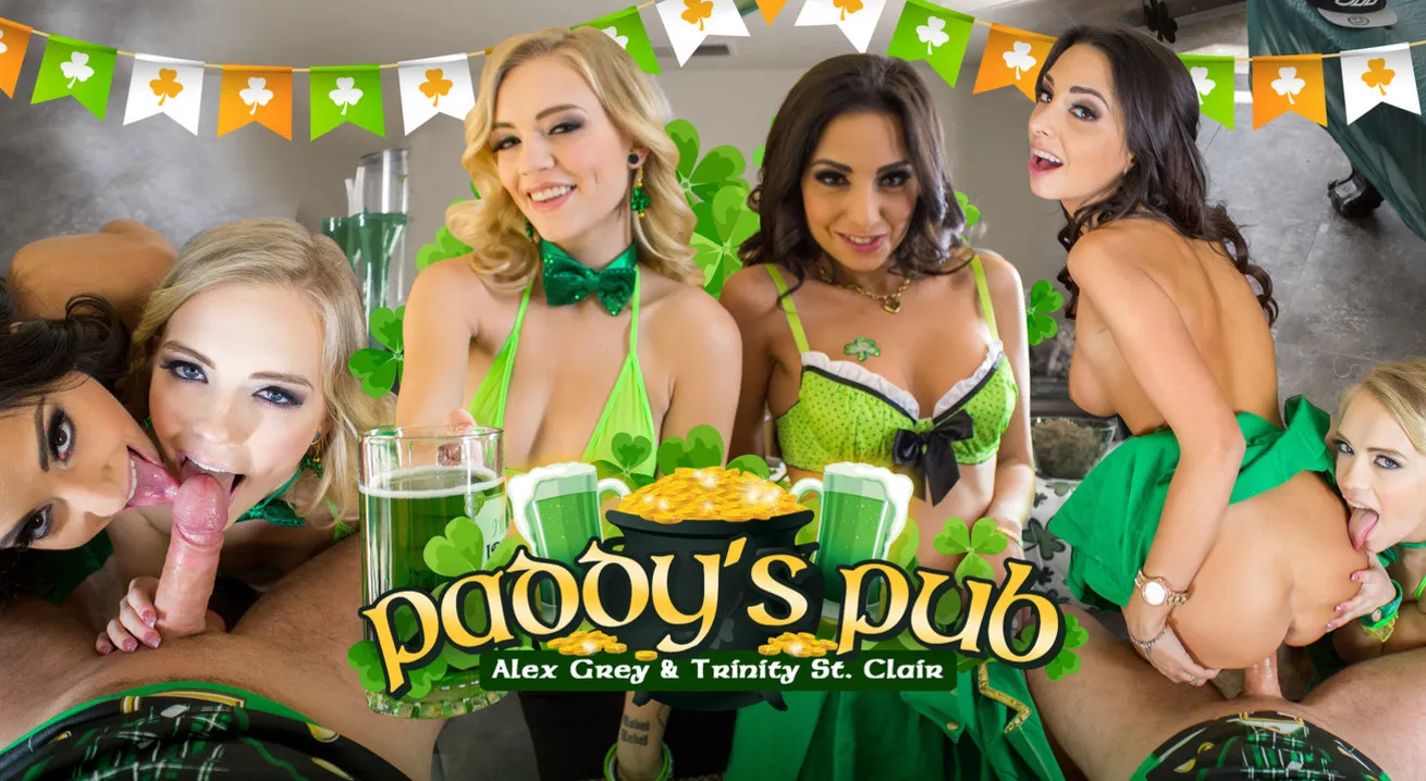 Alex Grey in Paddy's Pub - WankzVR