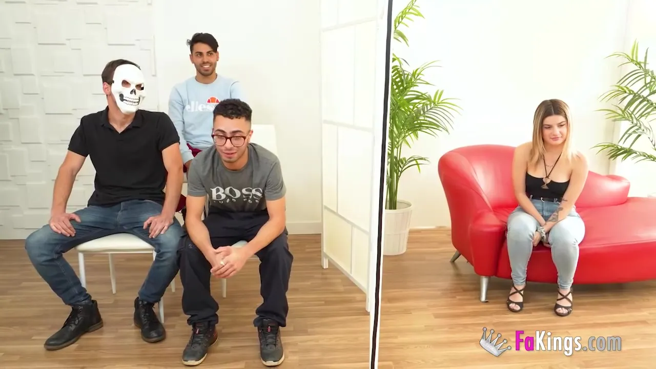 Blonde Teen 18+ Rubi Vergara Tries One Of Our Sexy Blind Dates!