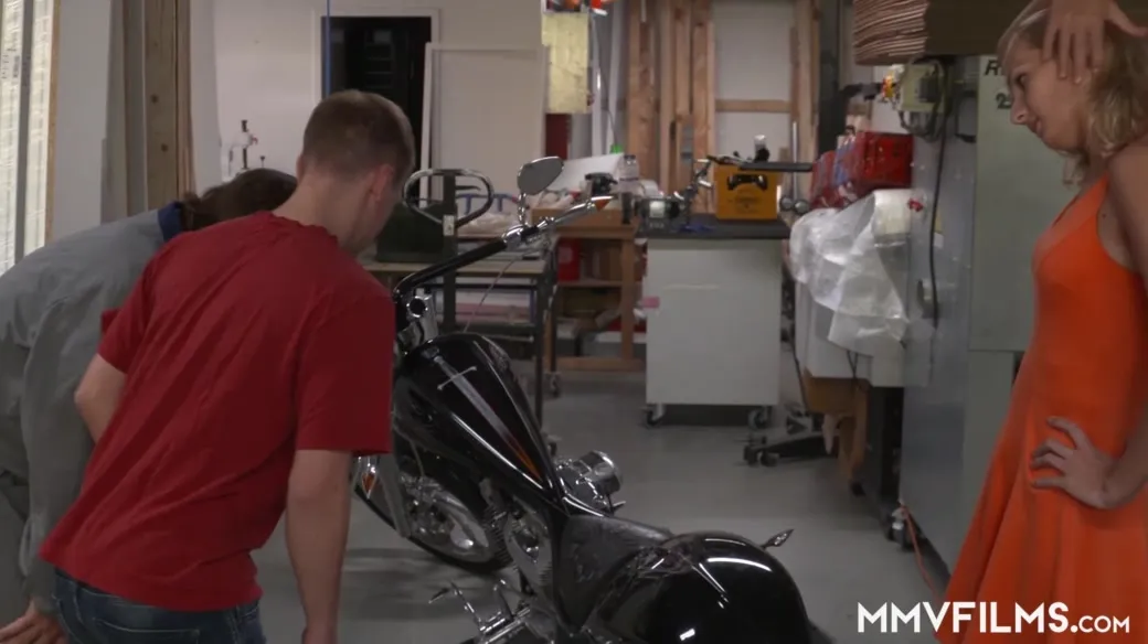 Skinny German teen 18+ Shares Step father And Step son