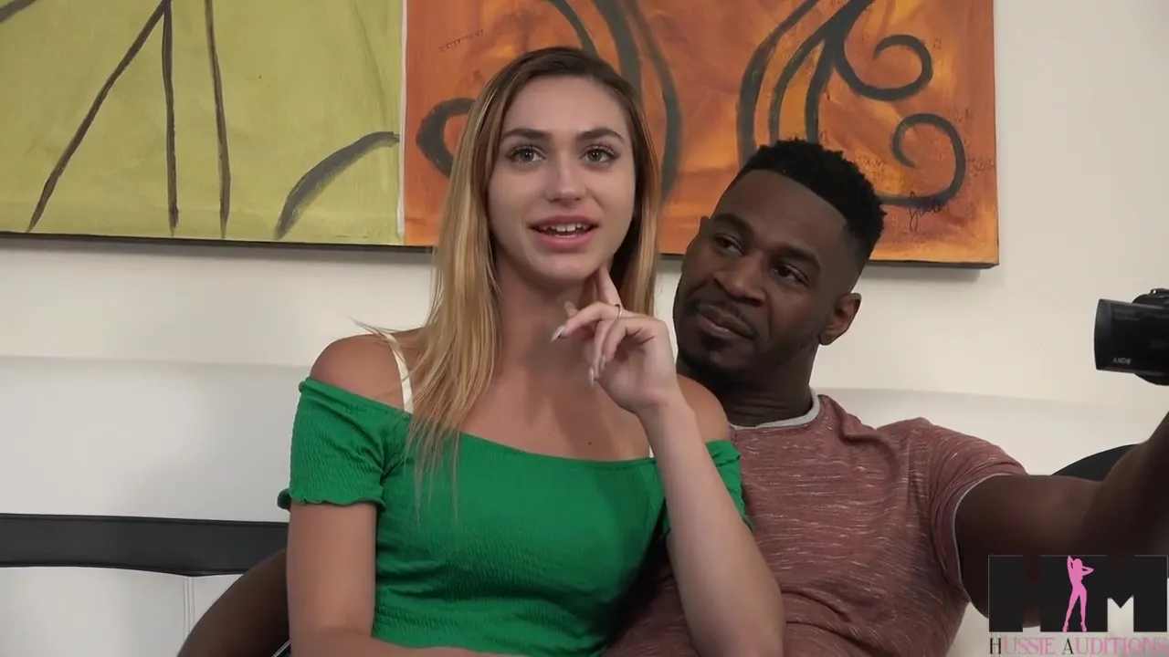 Sexy Ana Rose Takes Her First Bbc!