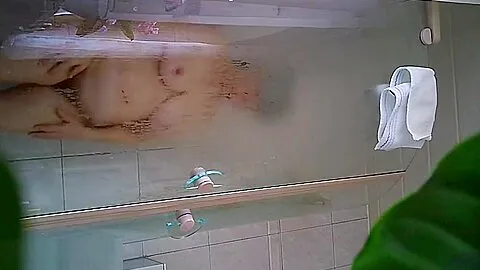 German Mature Milf Shower