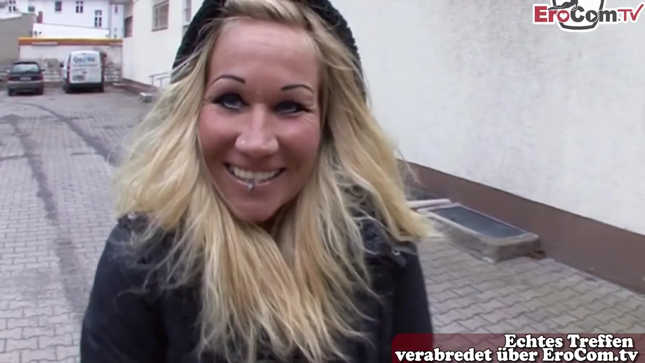 German Stepmother Persuaded From The Street To Have Sex For Money