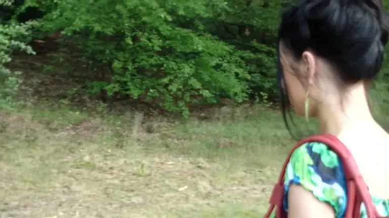 Me and my gf receive big O from the excited fuck in the wood