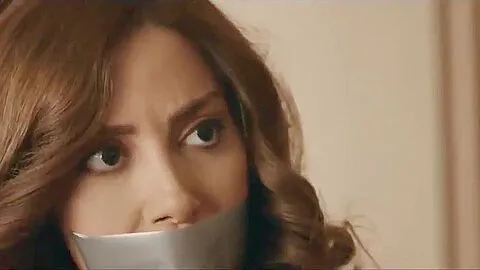 Egyptian Woman Tape Gagged