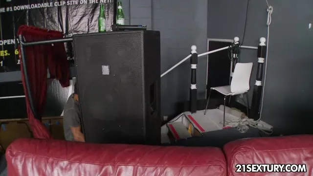 Threesome in the bar - 1.