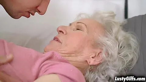 Norma B needs a young cock in her vintage pussy