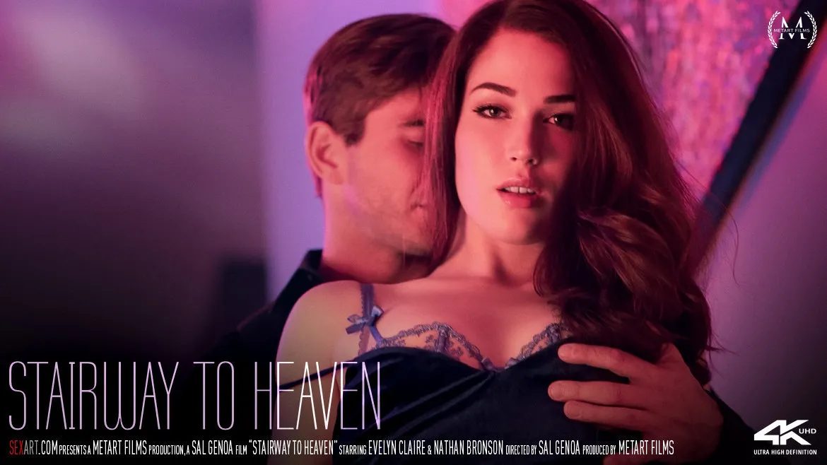 Stairway To Heaven - Evelyn Claire & Nathan Bronson - SexArt