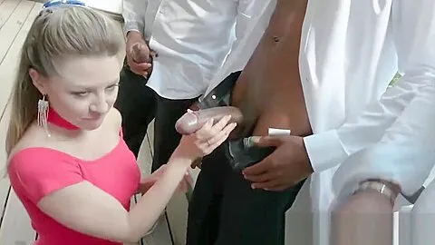 Cum Hungry Paulina Soul Does Interracial 4 BBC Gangbang!