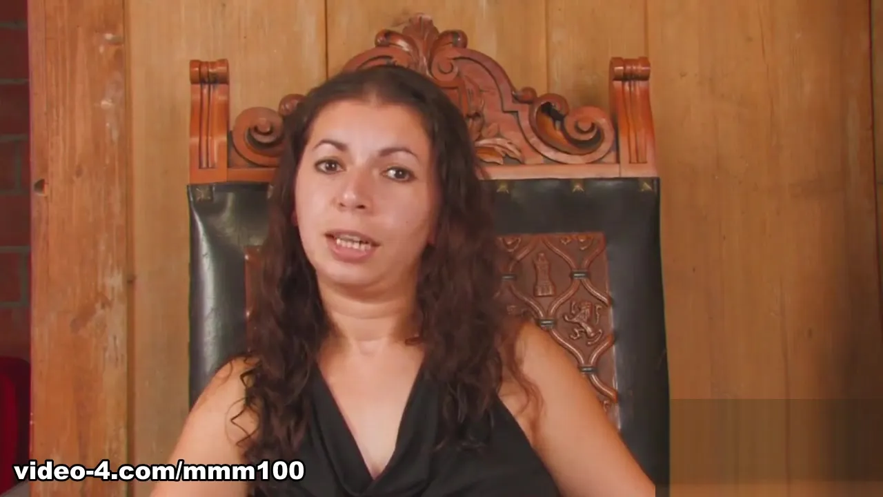 Kelly Toma & Inter in Pretty Arab Brunette Kelly Toma Doing A Hot Striptease - MMM100