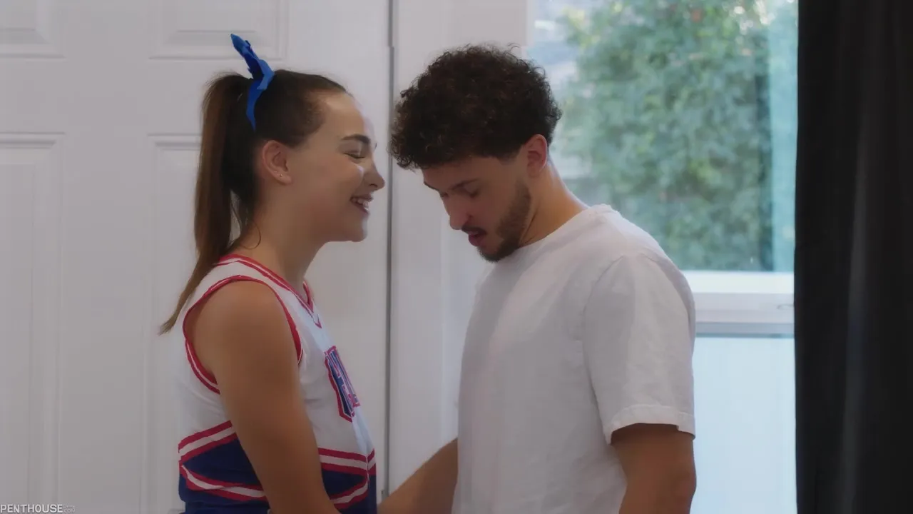Busty Cheerleader Risa May Gets Her Way - Risa May