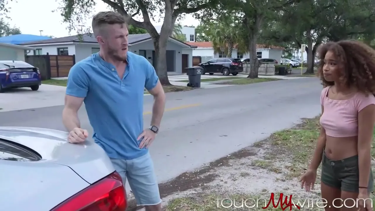 Hotwife Bribes Pissed Off Stud While Husband Watches - Cecelia Lion