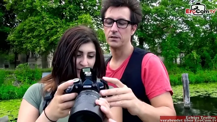 German Teen 18+ With Big Natural Tits Picked Up On The Street