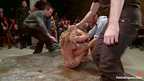 Amy Brooke, James Deen And Princess Donna In Exciting Butt Bound Slave Whipped In Public