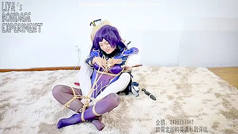 Asian Cosplay Bondage Vibrator 03