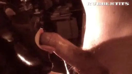 Rubberdress Extasy - Extreme Shiny Masturbation, Hj And Bj! Pt.2