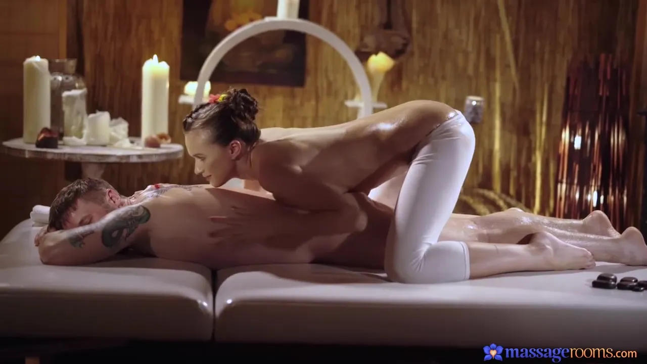 Czech Teenager 18+ Rides Oil Soaked Dick