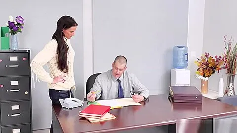 Hazel Moore uses her pussy to settle foster parents debts