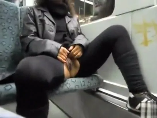 German beauty pees on the train as he films