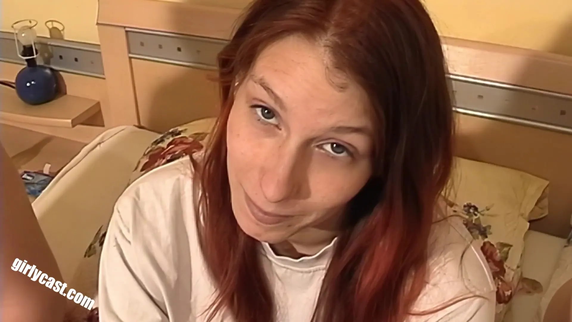 Natascha's Anal Deflowering Boyfriend Just Watches