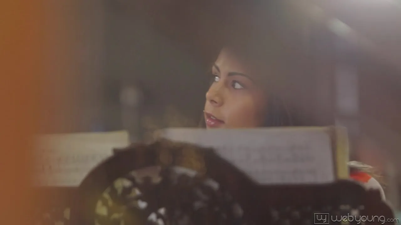 Lovely teen 18+ plays with her cunt and masturbates soft