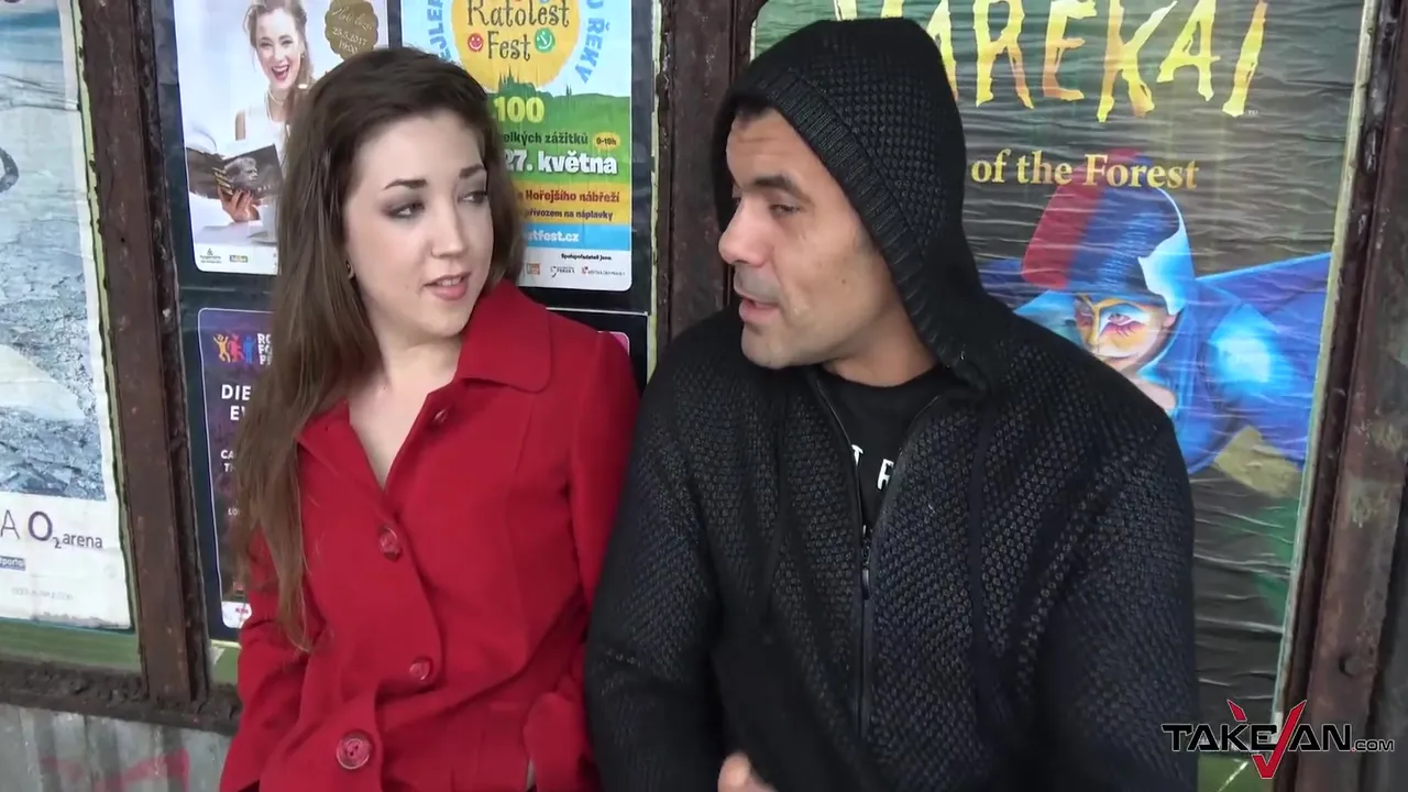 Hairy Pussy Found On Bus Stop Show To Dude In Van Really Horny Woman 25 Min