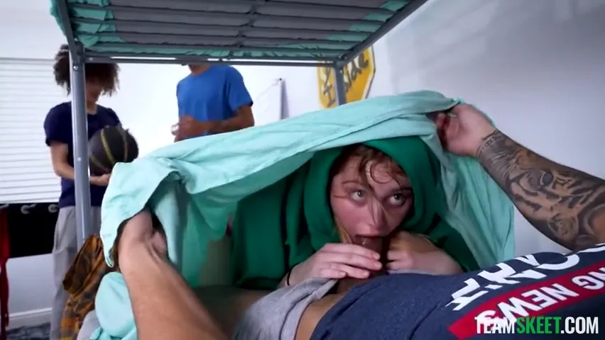 Lucy Foxxx - A Tomboy Sucked My Cock Next To Our Team!