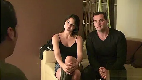 Taking 2 cocks while her boyfriend showers - Telsev