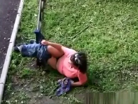 Totally elderly woman