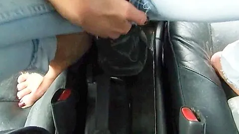 Auto-fick, Schalthebel, Volvo V70, Frauenfick Und Blowjob - Dirty Tina, Candy Samira And Lana Vegas