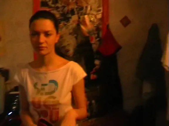 Shackled sex bondman bonks amoral goddess