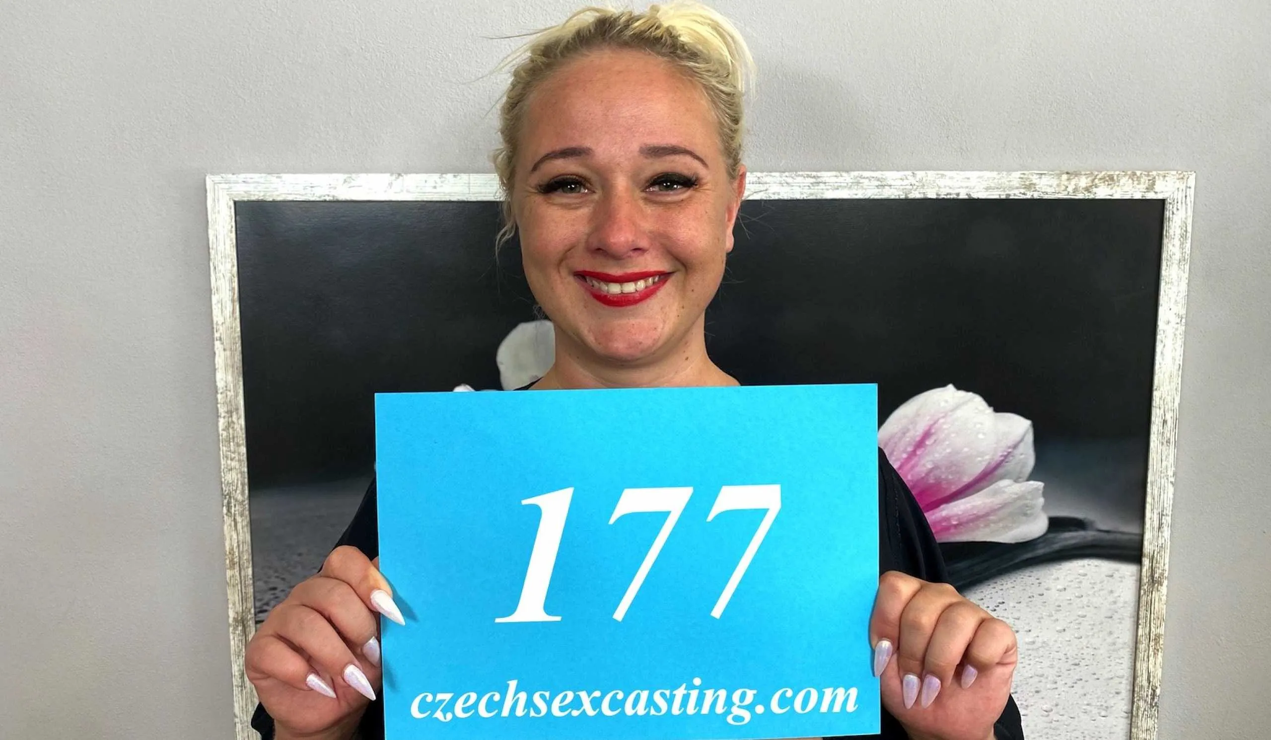 Monika S & Thomas in Chubby Blonde Cock Eater Shines In Casting - Porncz