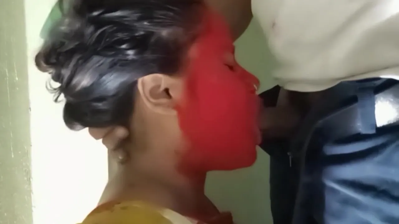 Hot Sexy Indian Bhabhi Fucked By Her Friend On Holi Festival